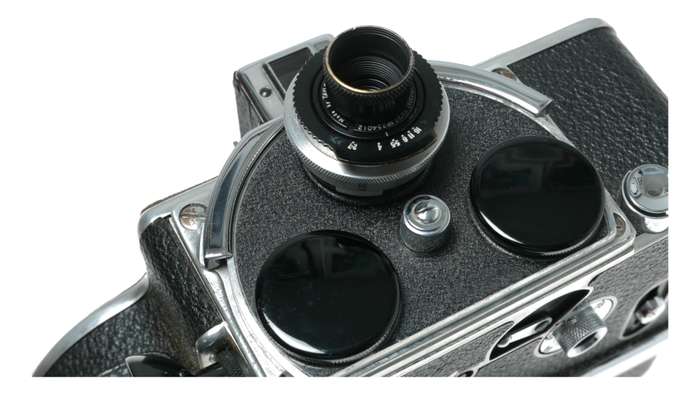Paillard Bolex H16 film movie camera Taylor Hobson Cooke Anastigmat 1in f/2.7