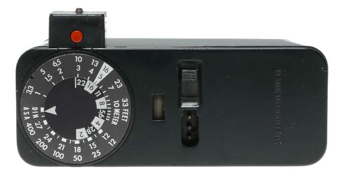 Metz 185 Mecablitz camera hot shoe flash with charger pouch instructions