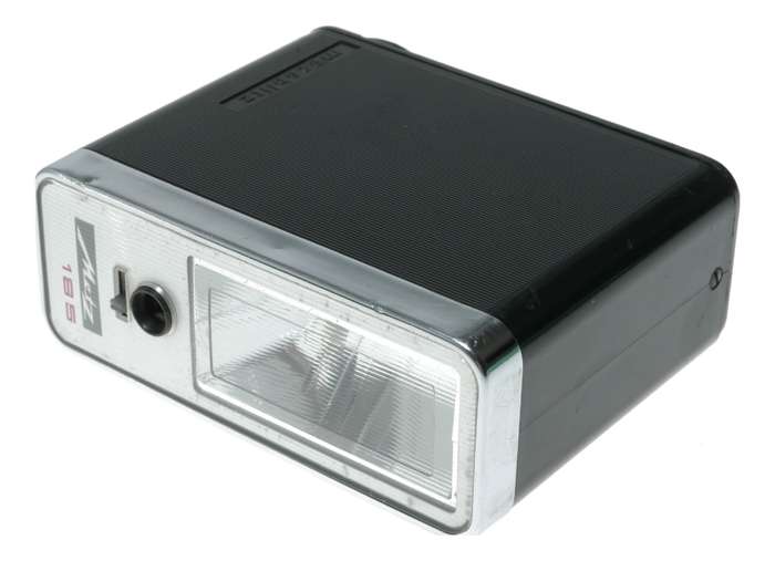 Metz 185 Mecablitz camera hot shoe flash with charger pouch instructions