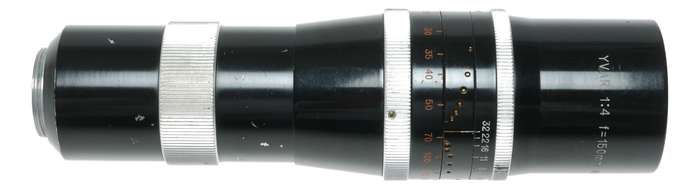 Yvar 1:4 f=150mm Bolex H16 movie camera c-mount telephoto lens