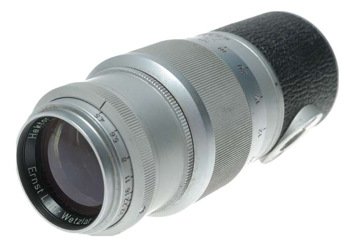 Ernst Leitz Wetzlar Hektor f=13.5cm 1:4.5 M39 Leica camera lens