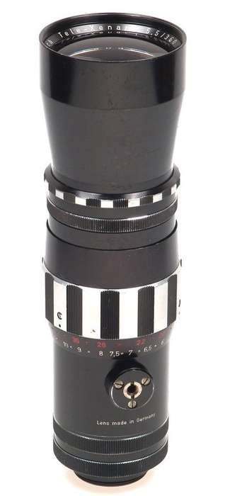 EDIXA M42 SCREW MOUNT SCHNEIDER TELE-XENAR 5.5/360 LENS