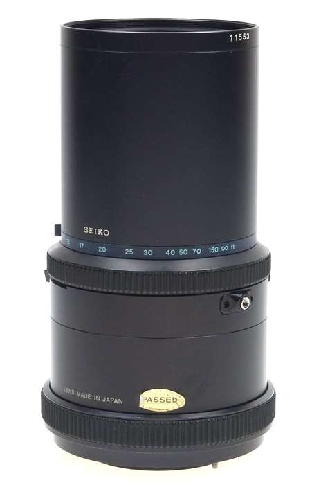 MAMIYA-SEKOR Z RZ CAMERA LENS f=360mm 1:6 HOOD CAP RARE