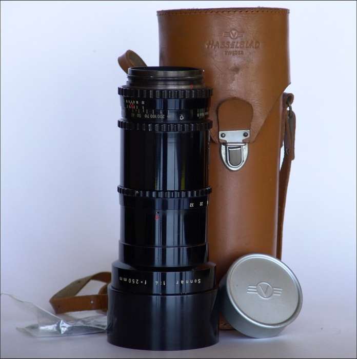 ZEISS OPTON SONNAR 1:4 f=250mm T RARE HASSELBLAD 1600f