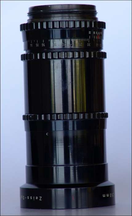 ZEISS OPTON SONNAR 1:4 f=250mm T RARE HASSELBLAD 1600f