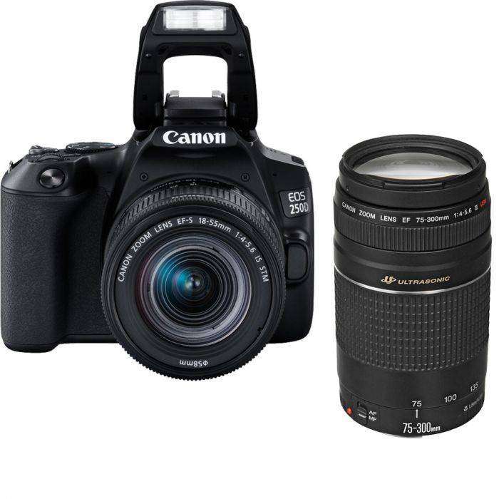 Canon EOS 250D Essential Double Lens Kit