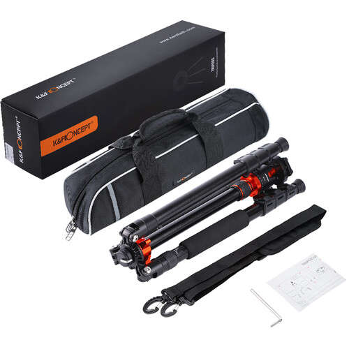 K&F Concept SA254M2 Specialist DSLR Tripod with Monopod Conversion - KF09.089