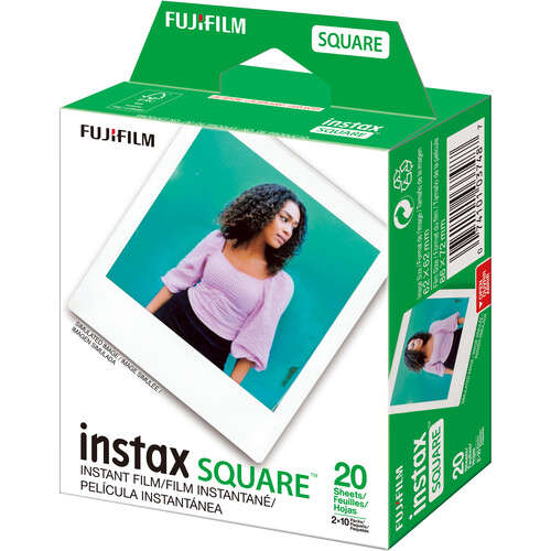 Fujifilm INSTAX SQUARE SQ1 Instant Film Camera Bundle Kit 3 (Terracotta Orange)
