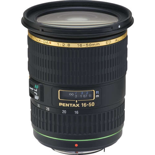 Pentax SMC DA* 16-50mm f/2.8 ED AL (IF) SDM Lens