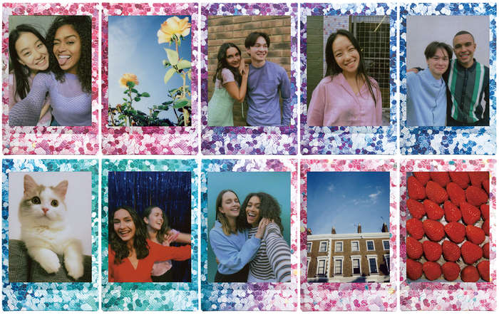 Fujifilm INSTAX MINI Instant Film-Confetti (10 Exposures)