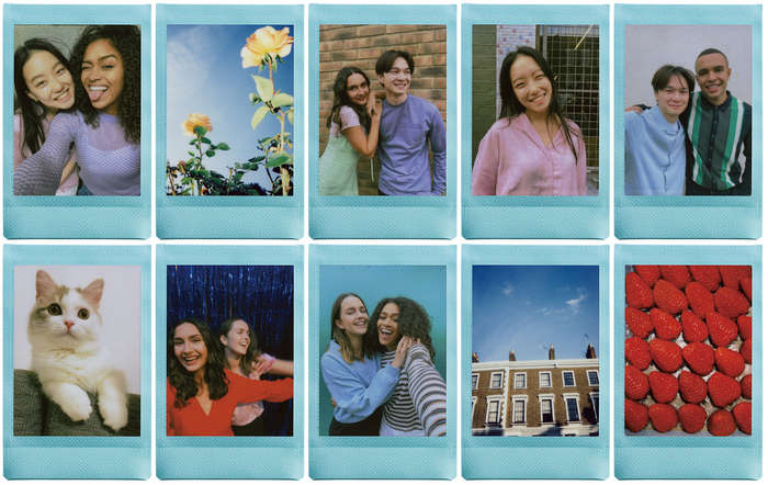 Fujifilm INSTAX MINI Instant Film-Sky Blue (10 Exposures)