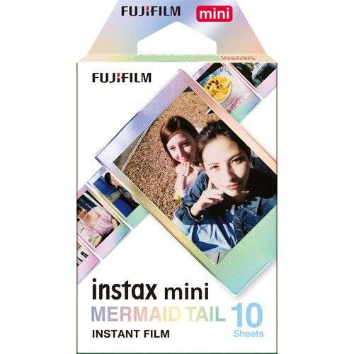 Fujifilm INSTAX MINI Instant Film-Mermaid Tail (10 Exposures)