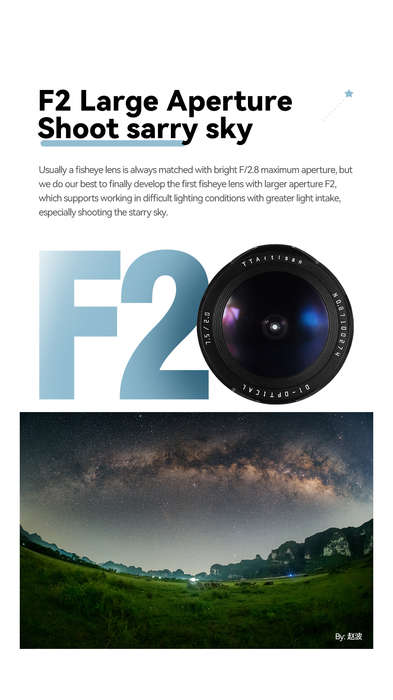 TTArtisan 7.5mm F2 Fisheye Manual Focus Lens for Canon RF Mount