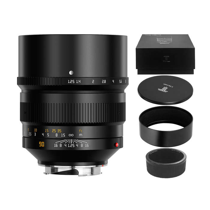 TTartisan 90mm F/1.25 Manual Focus Lens for Fujifilm X Mount
