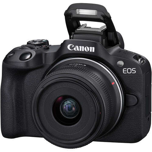 Canon EOS R50 + RF-S 18-45mm Lens Accessory Bundle