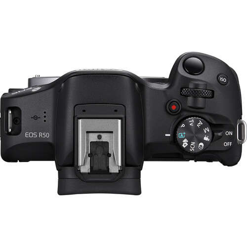 Canon EOS R50 + RF-S 18-45mm Lens Accessory Bundle