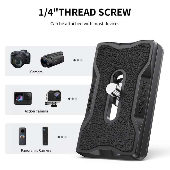 K&F Concept universal quick release plate/camera mount  - KF31-030