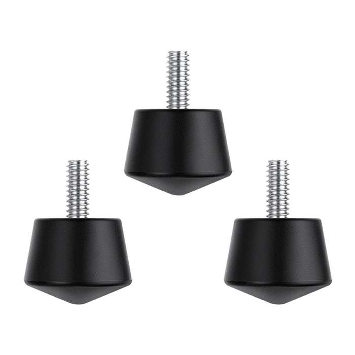 K&F Concept Universal 3 Piece Anti-Slip Rubber Tripod Feet Replacement