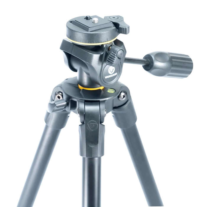 VANGUARD VESTA 233AP ALUMINIUM 3-WAY PAN HEAD TRIPOD, Weighs Just 1.275kg