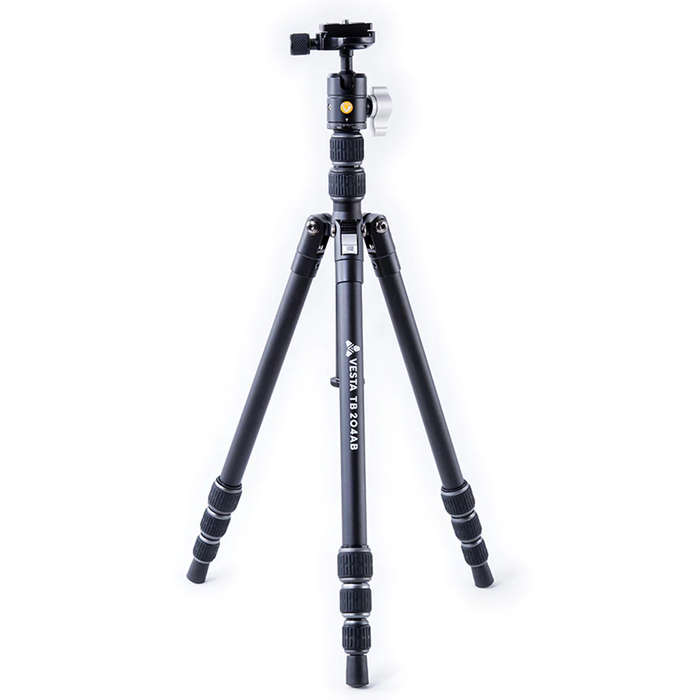 Vanguard Vesta TB 204AB Alu Travel Tripod with Arca Swiss T- 46 Ball Head