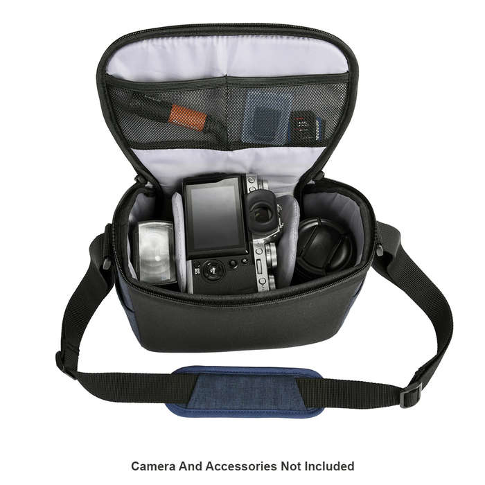 VANGUARD VESTA ASPIRE 21 NV Modern, Compact, Lightweight Shoulder Bag (Blue)