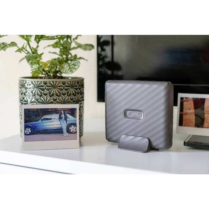 Fujifilm INSTAX LINK WIDE Smartphone Printer (Mocha Gray)