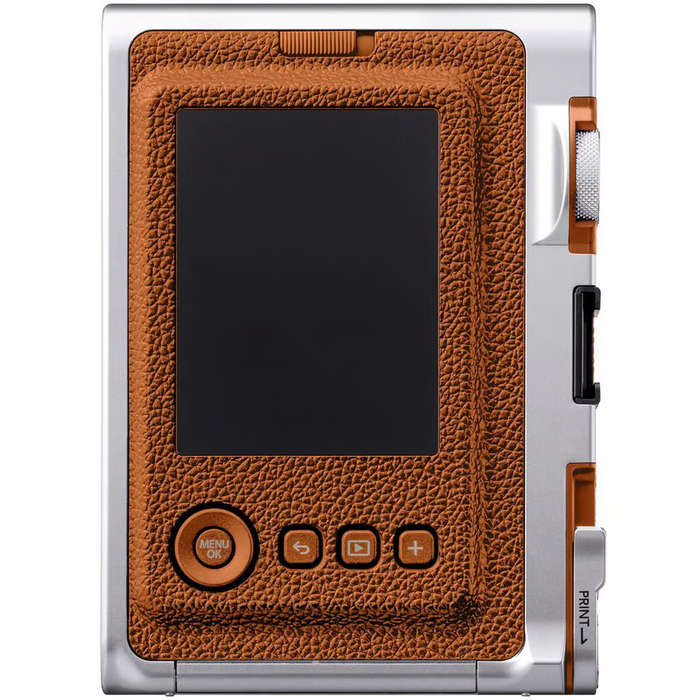 Fujifilm INSTAX MINI EVO Instant Film Camera Kit 3 (Brown)