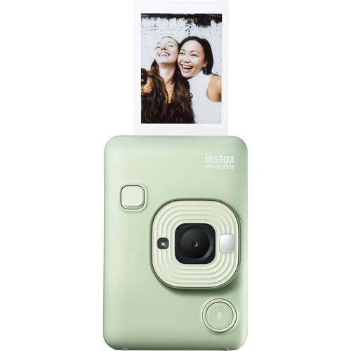 Fujifilm INSTAX MINI LiPlay Hybrid Instant Camera (Matcha Green)