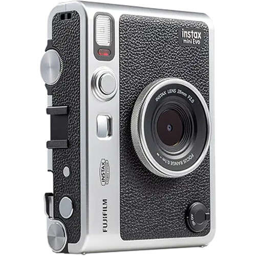 FUJIFILM INSTAX MINI Evo Instant Film Camera (Black)