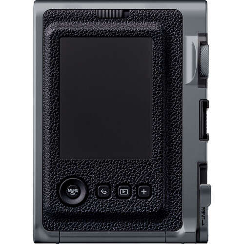 Fujifilm INSTAX MINI EVO Limited Edition Hybrid Instant Camera Bundle (Dark Silver)