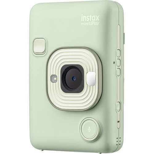 Fujifilm INSTAX MINI LiPlay Hybrid Instant Camera (Matcha Green)