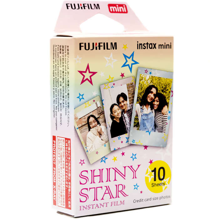 Fujifilm INSTAX MINI Instant Film-Shiny Star (10 Exposures)