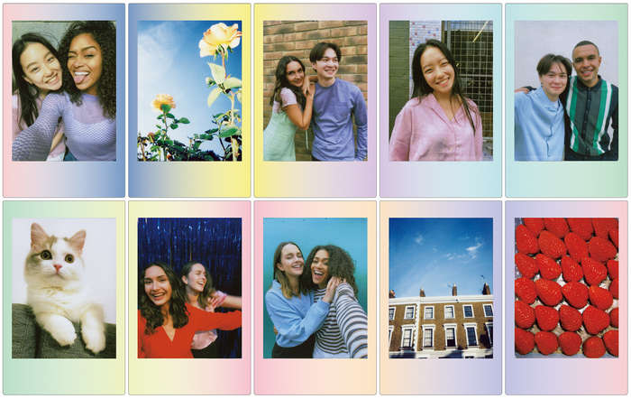 Fujifilm INSTAX MINI Instant Film-Macaron (10 Exposures)