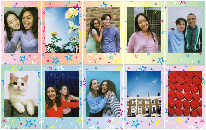 Fujifilm INSTAX MINI Instant Film-Shiny Star (10 Exposures)
