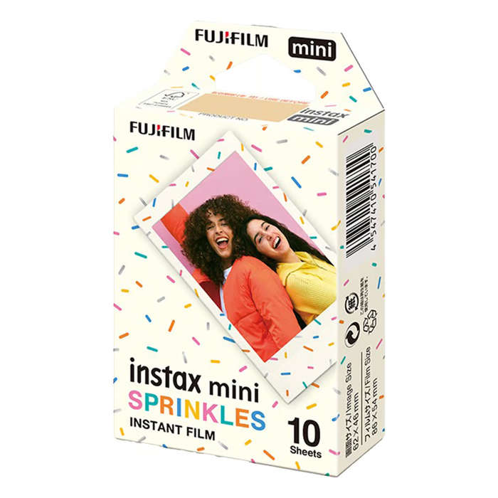 Fujifilm INSTAX MINI Instant Film-Sprinkles (10 Exposures)