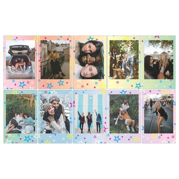 Fujifilm INSTAX MINI Instant Film-Shiny Star (10 Exposures)