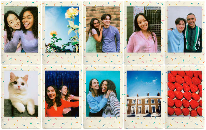 Fujifilm INSTAX MINI Instant Film-Sprinkles (10 Exposures)