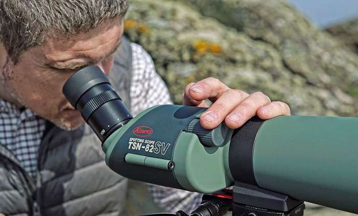 Kowa TSN-82SV 3.2"/82mm Spotting Scope (Requires Eyepiece) (Angled Viewing)