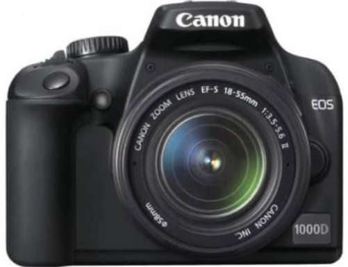 Canon EOS 1000D + EF-S 18-55mm F3.5-5.6 IS Lens (Used)