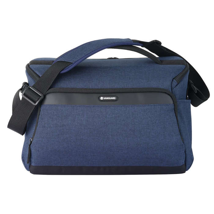 Vanguard VESTA Aspire 34 Navy 12L Camera Shoulder Bag with 14  Laptop Slot