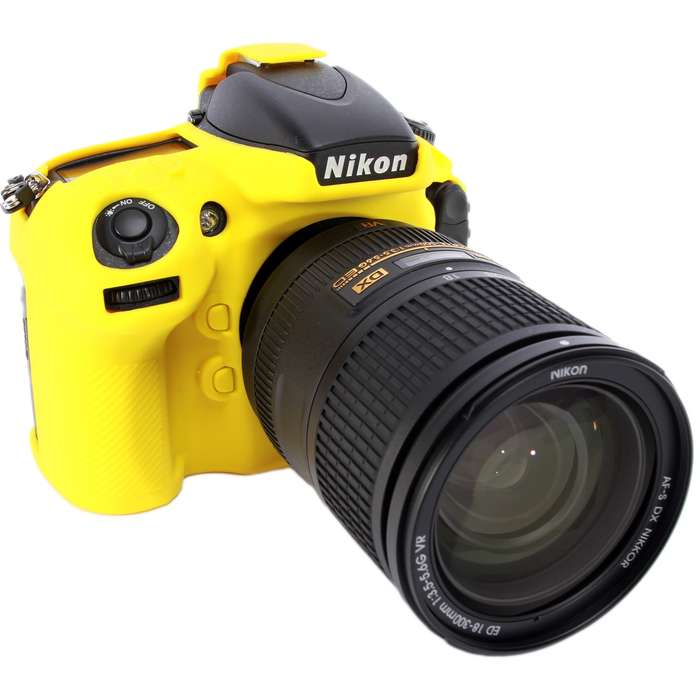 easyCover PRO SiliconÂ Camera Case for Nikon D800 and D800E - YellowÂ 