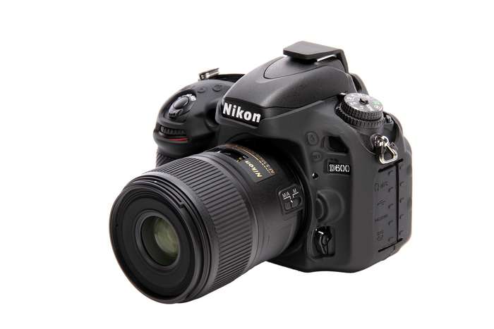 easyCover PRO SiliconÂ Camera Case for Nikon D600 and D610 - Black