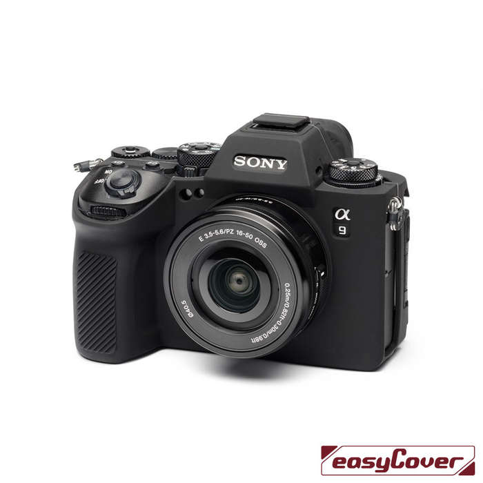 easyCover Silicone Protection Cover for Sony a9 II (Black)