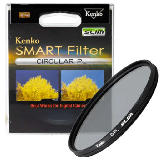 Kenko 95mm Smart Circular Polariser Filter, Slim Type