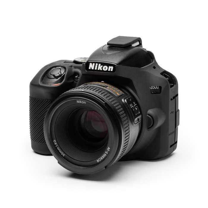 easyCover Silicone Protection Cover for Nikon D3500 (Black)
