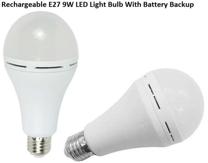 Noble Pays 9W E27 220V Rechargeable Emergency LED Light