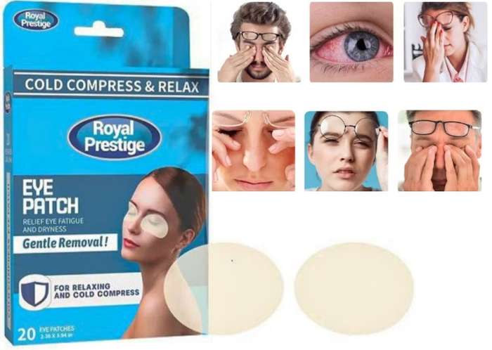 Eye prestige Cold Compress Eye Patch 20 Pack