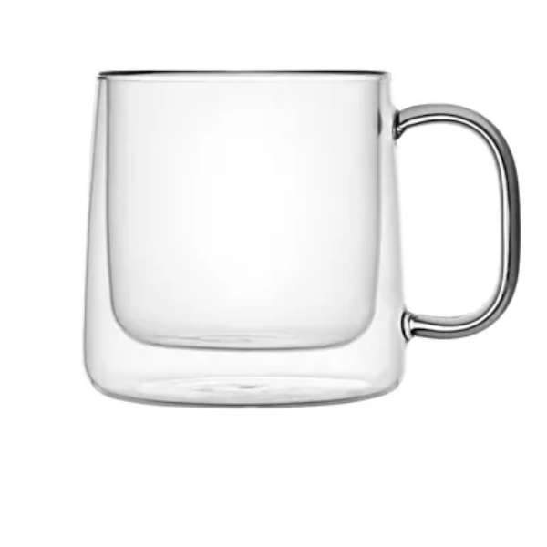 DOUBLE WALL MUG 450ML - 2 PIECE SET