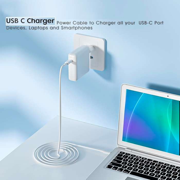 MacBook Charger with Type-C Cable High-Power 87W Fast and Reliable Charging Solution