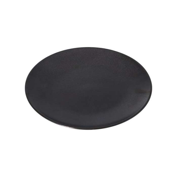 Black Dinner Plate